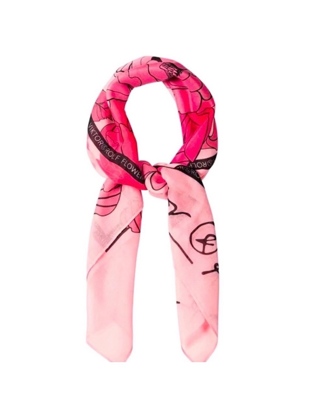Viktor & Rolf Flowerbomb Scarf NWOT Authentic